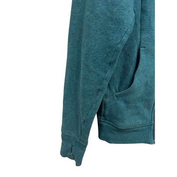 Lululemon Hooded Full Zip Scuba Jacket Size 6 Heathered Desert Teal READ - Picture 8 of 8